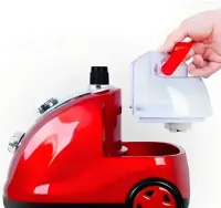 Вертикальный отпариватель Bitek BT-3037 1700W для глажки и отпаривания одежды со стойкой, Паровой утюг парогенератор с регулируемой вешалкой