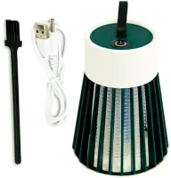 Антимоскітна акумуляторна лампа знищувач комарів і мух Mosquito killing lamp BG-002, акумуляторна Пастка від комах з підсвічуванням в похід