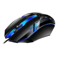 Ігровий набір Gaming ZGB G21B дротова ігрова клавіатура і миша для ПК з RGB світлодіодним підсвічуванням, Комп'ютерний комплект мишка і клавіатура