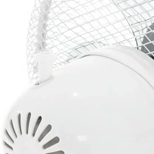 Настільний вентилятор Domotec MS - 1625 White Fan 3 режими діаметр 30 см, кімнатний компактний Електровентилятор Домотек MS1625 30 Вт від мережі Білий