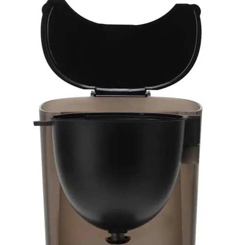 Крапельна кавоварка Bitek BT - 100 2800W зі скляним кавником 1000мл кави, Електрична кавоварка Битек з постійним фільтром від мережі Чорна