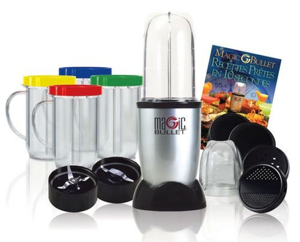 Кухонний комбайн Magic Bullet 600Вт Меджік Буллет, кухонний комбайн 21 предмет