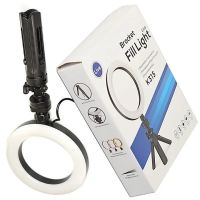 Кільцева USB LED лампа Bracket Fill Light Live K315 16см 6 " зі штативом і двома власниками настільна світлодіодна Multi-Position Ring Broadcasting