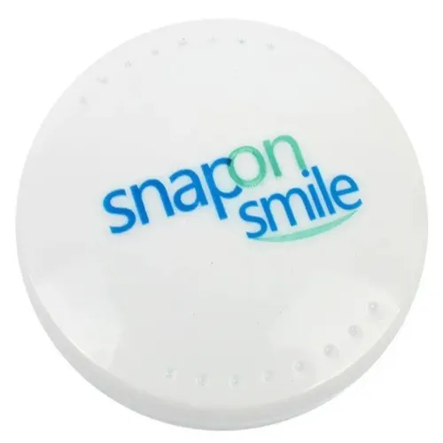 Знімні вініри на верхні і нижні щелепи SnapOn Smile Veneers LY-11 для зубів, вініри Снеп він Смайл 2 щелепи з кейсом, накладні зуби верх, вниз