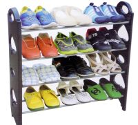 Полиця для взуття Stackable Shoe Rack стійка органайзер для взуття