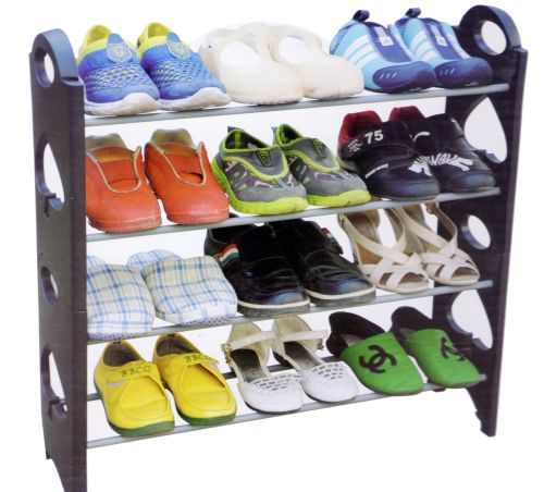 Полиця для взуття Stackable Shoe Rack стійка органайзер для взуття