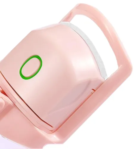 Аккумуляторные щипцы зажим Eye lashes machine MK018 для завивки ресниц, Электрический подкручиватель кёрлер от USB с подогревом 2 режима Розовый