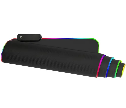 Ігровий комп'ютерний килимок для мишки Jedel MP-02 30х80 см ігрова поверхня c RGB підсвічуванням для комп'ютерної миші ПК і ноутбука від USB XL-1747