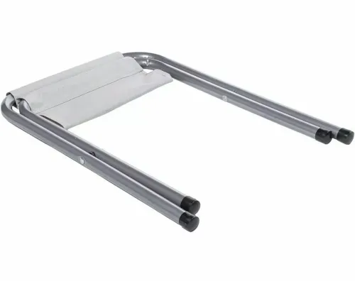 Туристичний складаний стілець Stool Folding Table NA-16 - 2024 до 80 кг для кемпінгу, розкладна табуретка 30х34х35 см для риболовлі та пікніка Білий