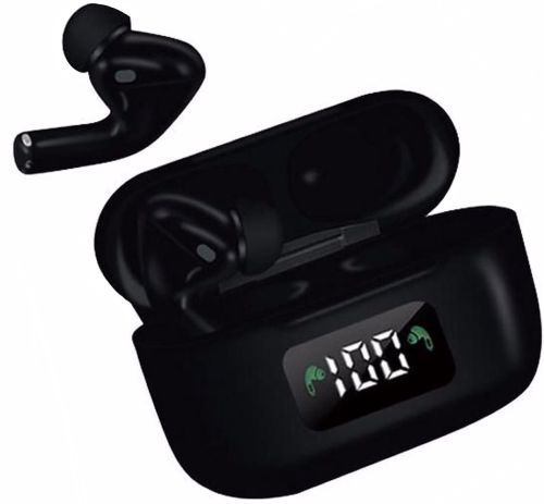 Бездротові навушники TWS AirPro I58 Bluetooth V5. 0 в кейсі, Вакуумні USB навушники-гарнітура з шумозаглушенням і мікрофоном блютуз з кейсом чорні