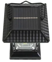 Підвісний вуличний ліхтар Solar CL-T60 на сонячній батареї з пультом ДУ, акумуляторний кемпінговий світильник з датчиком руху від батарейок 18650