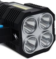 Портативний ручний ліхтарик X-Balog BL-X508 світлодіодний акумуляторний LED світильник, переносний ліхтар прожектор для кемпінгу 4 режими з USB
