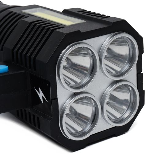 Портативний ручний ліхтарик X-Balog BL-X508 світлодіодний акумуляторний LED світильник, переносний ліхтар прожектор для кемпінгу 4 режими з USB
