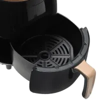 Безмаслянная аэрофритюрница мультипечь Air Fryer Extra Large Capacity ZP-085 7.5 л 3200W з регулюванням температури, фритюрниця з функцією аерогрилю