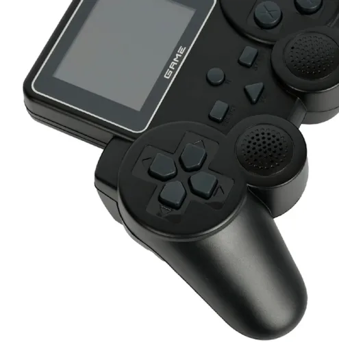 Ігрова міні ретро приставка геймпад Gamepad Jetson SEGA S10 на 520 вбудованих ігор, Бездротова консоль з екраном 2.4 LCD від акумулятора Чорна