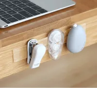 Многоразовая сверхпрочная крепежная гелиевая лента Ivy Grip Tape 1 м, Сверхсильная прозрачная двухсторонняя клейкая скотч 1 метр нано-лента