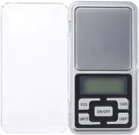 Кишенькові ювелірні електронні ваги 0,01-500 гр Domotec MS-1728A з LCD-дисплеєм, портативні компактні цифрові ваги з підсвічуванням 500гр