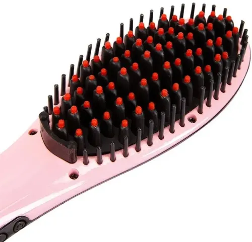 Електрична гребінець випрямляч для волосся Fast Hair Straightener HQT-906 вирівнювання гребінцем