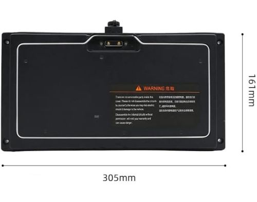 Універсальний Li-on акумулятор для Ninebot Mini-T 2884 54V 4400mAh для сігвея 3pin, акумуляторна батарея для гироборда гироскутера 3 піна Чорна