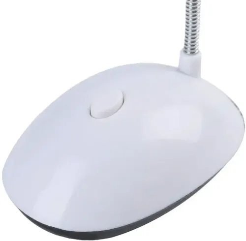 Настольная светодиодная гибкая лампа LED Desk Light X-7188 на батарейках, Беспроводной настольный мини светильник с механическим выключателем BL-7188