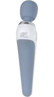 Беспроводной ударный массажер Smart Wireless Handy Massager ST-806 для всего тела и мышц, Аккумуляторный вибромассажер MS-2022 для шеи плечей Белый