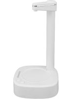 Розумний акумуляторний диспенсер дозатор для подачі води Water Dispenser FY-817 з USB зарядкою 1200mAh, Електрична помпа AND537 зі шлангом для бутля Біла