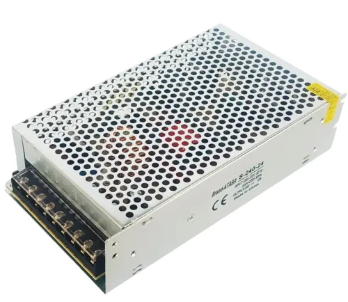 Універсальний блок живлення адаптер Ataba 24V 20A 480W s-480-24 Metall для SMD світлодіодних стрічок моніторів в металевому корпусі на 20 A