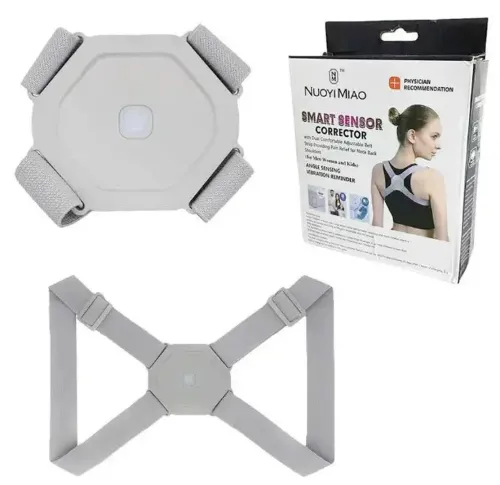 Умный ортопедический корсет для поддержки спины позвоночника Nuoyi miao smart sensor corrector, корректирующий пояс, корректор осанки с вибрацией