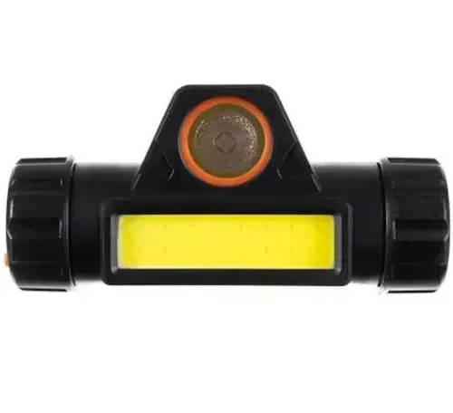 Налобний світлодіодний ліхтарик Bailong BL-8101 XPE COB 2 в 1 з кріпленням на голову, акумуляторний ліхтар X-Balog з магнітним кріпленням від USB