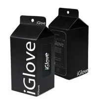 Перчатки для сенсорных экранов iGloves Black, Зимние перчатки с сенсорными пальцами для работы с емкостными экранами, Черные