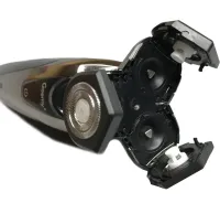 Бездротова електробритва GEMEI GM - 7720 Silver з плаваючою головкою, акумуляторна бритва для стрижки Gemmy