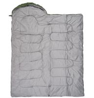 Спальний мішок Tramp TR-2175 до -20 градусів 210х75 см водовідштовхувальний утеплений туристичний зимовий спальник з капюшоном і чохлом Зелений