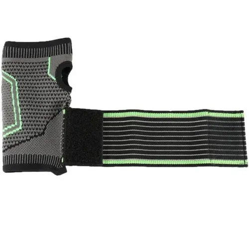 Фіксатор на кисть руки Wrist Support Sibote 9136, Бандаж на зап'ясті від травм і розтягувань, еластичний бинт лангетка для рук з фіксуючим ременем