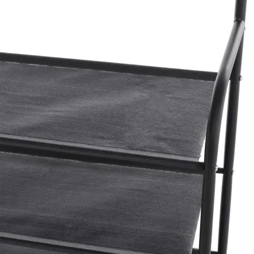 Підлогова вішалка для одягу в передпокій New simple floor clothes rack 60х29, 5х151 см Універсальна металева пересувна стійка Універсальна металева пересувна стійка Чорна