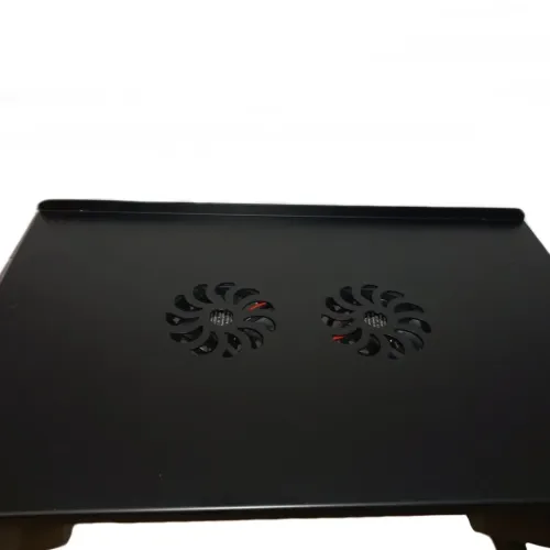 Складной столик трансформер для ноутбука Laptop Table T8 с USB-охлаждением и подставкой для мышки, Раскладной стол для ноутбуков с вентилятором
