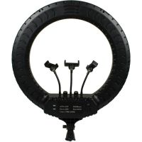 Студійна кільцева LED лампа Ring Fill Light RL - 21 60W зі штативом 54 см 21 " Професійна Світлодіодна для фото, Селфи кільце з пультом і сумкою