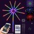 Настінний Світлодіодний світильник феєрверк 28key Kit BT APP LED LIGHT SF-9 з пультом розумна Bluetooth стрічка RGB Smart Firework управління музикою