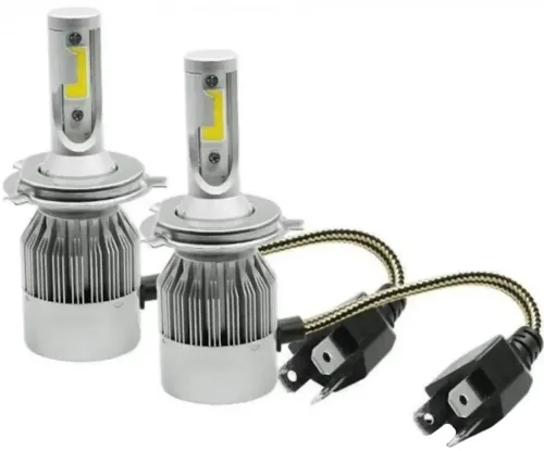 Комплект світлодіодних автомобільних LED ламп C6 H4 30W