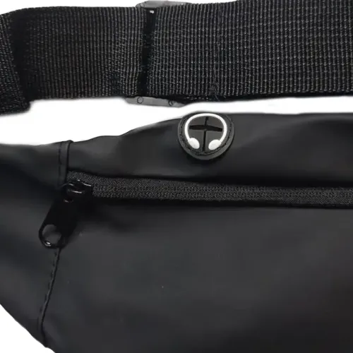 Спортивна сумка для бігу на пояс Sport Bag, Поясна сумка бананка для занять спортом і фітнесом з виходом для навушників