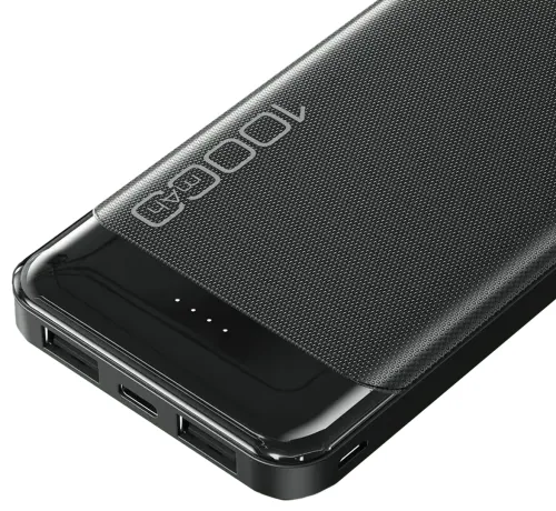 Зарядний пристрій УМБ Power Bank Awei P37k 10000 mAh 2xUSB, Портативна батарея повербанк зовнішній акумулятор зарядка з індикаторами для телефону