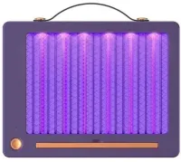 Акумуляторна Світлодіодна лампа пастка для літаючих комах Mosquito Killer Shock Lamp Y13, знищувач комарів, мух і мошок Y - 13 3W від USB