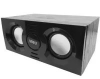 Універсальна комп'ютерна USB колонка Robot RS130 Desktop 5W, Універсальні колонки динаміки для комп'ютера і ноутбука, Акустика для ПК 90172 Чорна