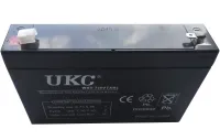 Гелевий акумулятор Gel BATTERY UKC 6V 7A свинцево кислотна акумуляторна батарея