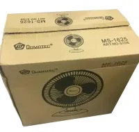 Настільний вентилятор Domotec MS - 1625 White Fan 3 режими діаметр 30 см, кімнатний компактний Електровентилятор Домотек MS1625 30 Вт від мережі Білий