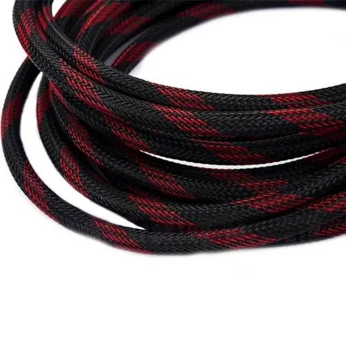 Усиленный кабель Hdmi to Hdmi 5м 1080p в обмотке Кабель-удлинитель HDMI-HDMI 5m 5 m, 5 м для монитора и телевизора в оплетке Черно Красный