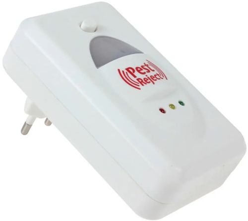 Ультразвуковой отпугиватель насекомых и грызунов Pest Reject Aid электромагнитное устройство для уничтожения мышей тараканов комаров прибор в розетку
