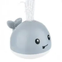 Детская игрушка для ванной светящийся кит Spray Water Bath Toy с подсветкой и фонтаном, Плавающая игрушка Кит спрей с фонтанчиком для купания малышей