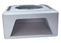 Бездротова лампа сушарка Power Bank SUN Y31 UV / LED 248W 14000 mAh для манікюру і педикюру з екраном, акумуляторна УФ сушка нігтів гель лаку Біла