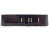 Цифрова смарт ТВ приставка для телевізора з пультом Ultra MXQ PRO 4K 4GB/32GB, Медіаплеєр Android 11.1 5G TV з вбудованим WiFi модулем Чорна