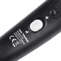 Беспроводная аккумуляторная окантовочная машинка USB VGR V-015 для стрижки усов и бороды, Аккумуляторный портативный триммер бритва для мужчин Черная